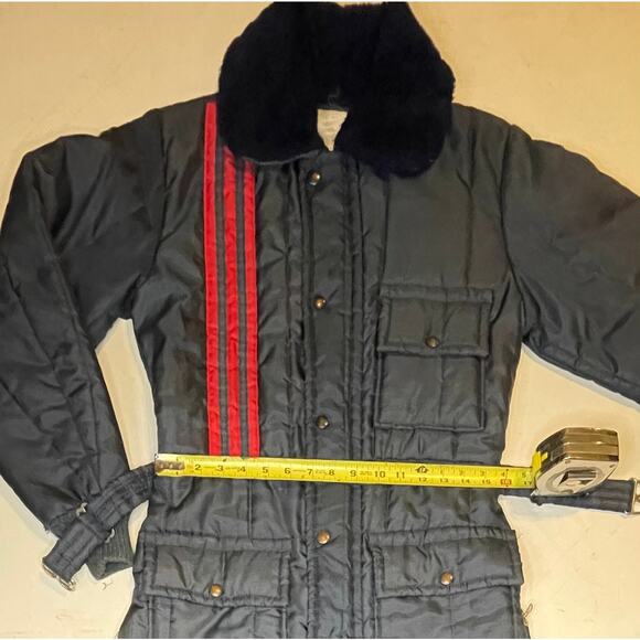 Walls Blizzard-Pruf VTG Insulated Snowsuit Blue Small USA Made Workwear Ski Suit - Picture 6 of 11